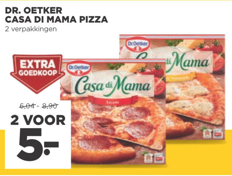 Dr Oetker   diepvriespizza folder aanbieding bij  Jumbo - details