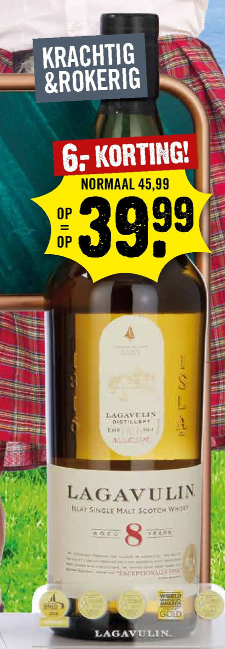 Lagavulin   whisky folder aanbieding bij  Dirck III - details