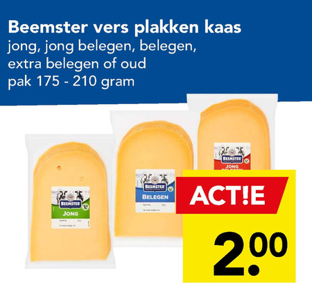 Beemster   kaasplakken folder aanbieding bij  Deen - details