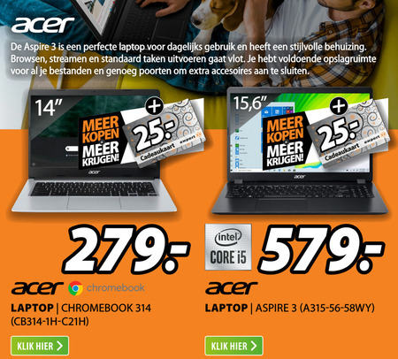 Acer   notebook folder aanbieding bij  Expert - details