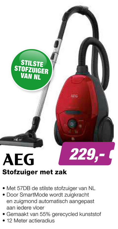 AEG   stofzuiger folder aanbieding bij  EP Electronic Partner - details