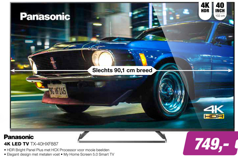 Panasonic   4k ultrahd televisies folder aanbieding bij  EP Electronic Partner - details