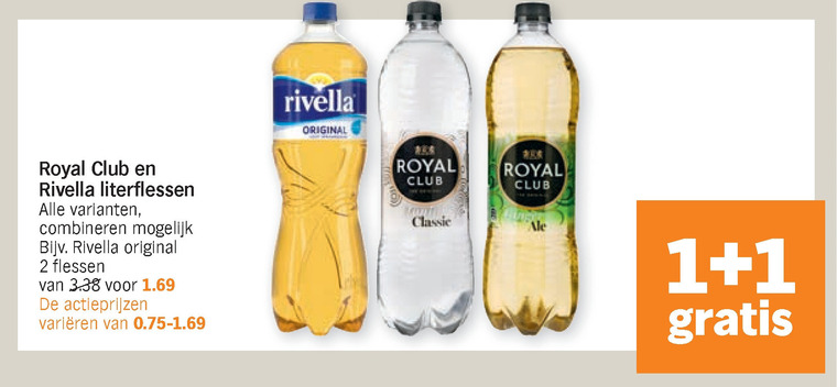 Rivella   frisdrank folder aanbieding bij  Albert Heijn - details