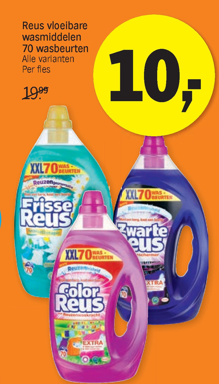 Color Reus   wasmiddel folder aanbieding bij  Albert Heijn - details