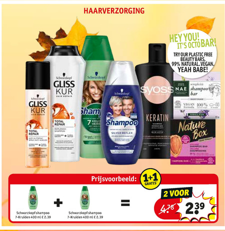 Gliss Kur   shampoo folder aanbieding bij  Kruidvat - details