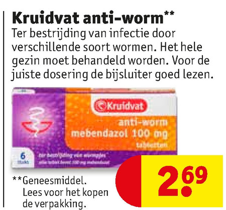 Kruidvat Huismerk   huisapotheek folder aanbieding bij  Kruidvat - details