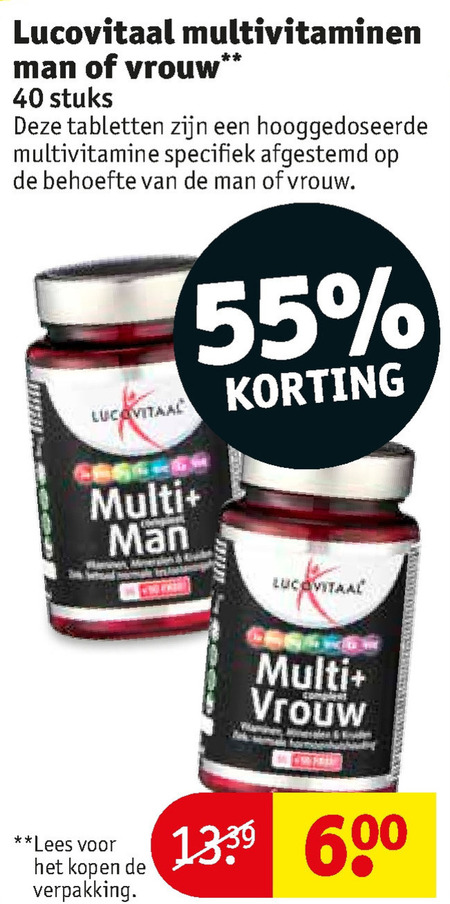 Lucovitaal   multivitaminen folder aanbieding bij  Kruidvat - details