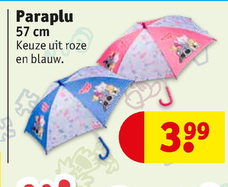 kinderparaplu woezel en pip