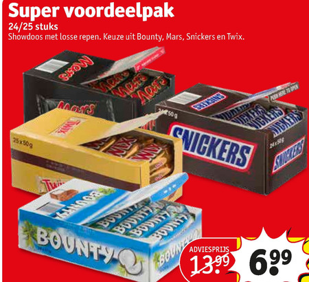 Twix   chocoladereep folder aanbieding bij  Kruidvat - details