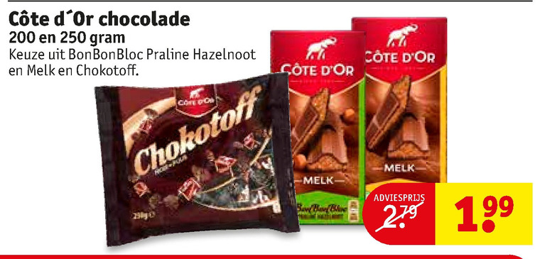 Chokotoff   chocolade folder aanbieding bij  Kruidvat - details