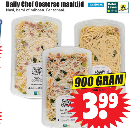 Daily Chef   oosterse maaltijd folder aanbieding bij  Dirk - details