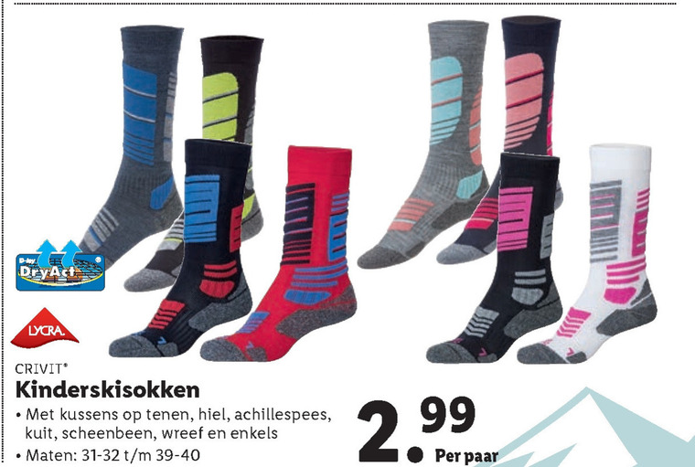 lidl skisokken