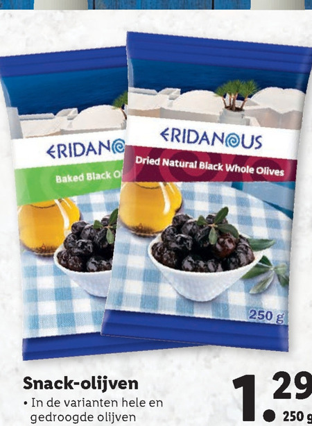 Eridanous   olijven folder aanbieding bij  Lidl - details