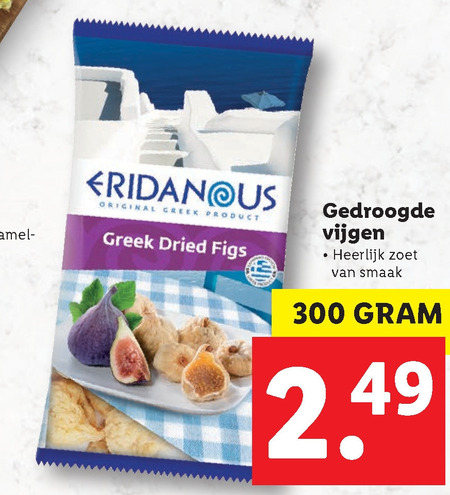 Eridanous   gedroogd fruit, vijgen folder aanbieding bij  Lidl - details