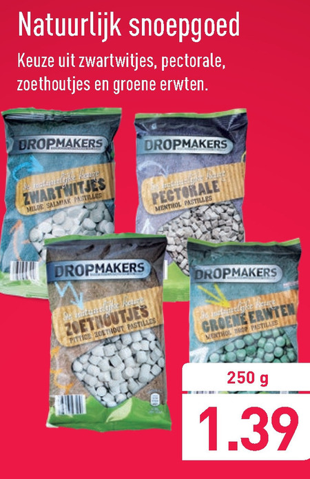 Dropmakers   snoep folder aanbieding bij  Aldi - details