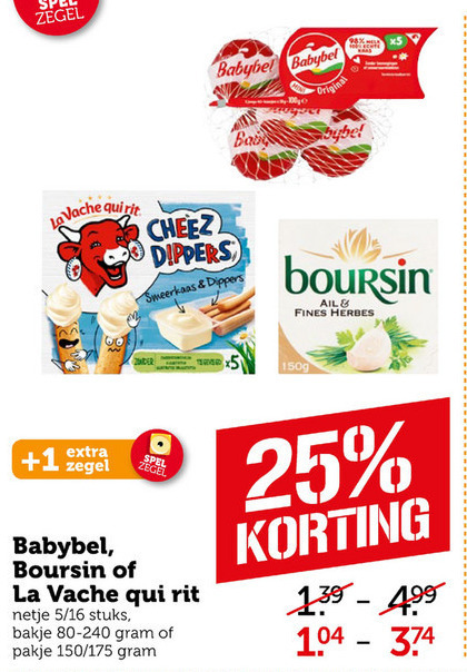 Babybel   roomkaas, kaassnacks folder aanbieding bij  Coop - details