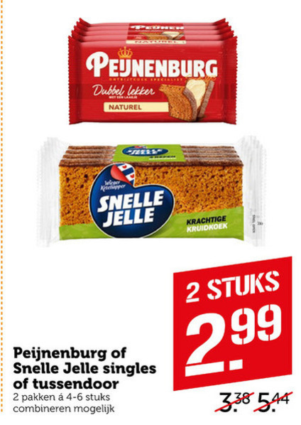 Peijnenburg   ontbijtkoekreep folder aanbieding bij  Coop - details