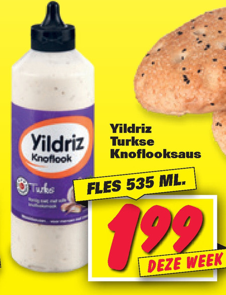 Yildriz   snacksaus folder aanbieding bij  Nettorama - details