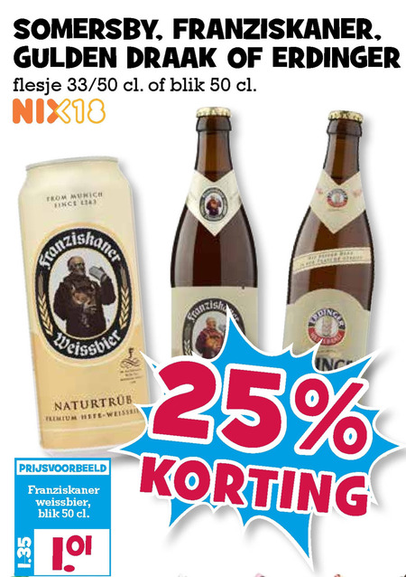 Somersby   witbier, speciaalbier folder aanbieding bij  Boons Markt - details