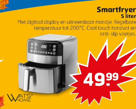 Watshome   friteuse folder aanbieding bij  Trekpleister - details