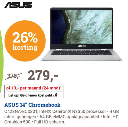 Asus   notebook folder aanbieding bij  BCC - details