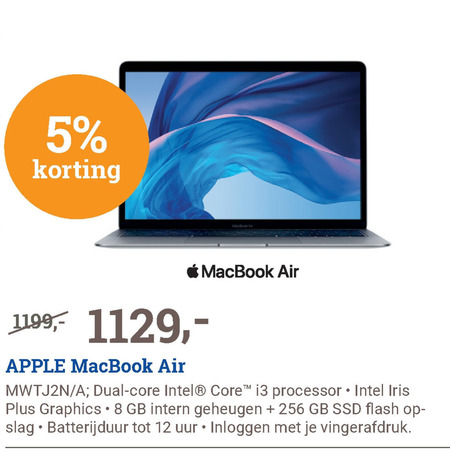 Apple   notebook, apple mac folder aanbieding bij  BCC - details