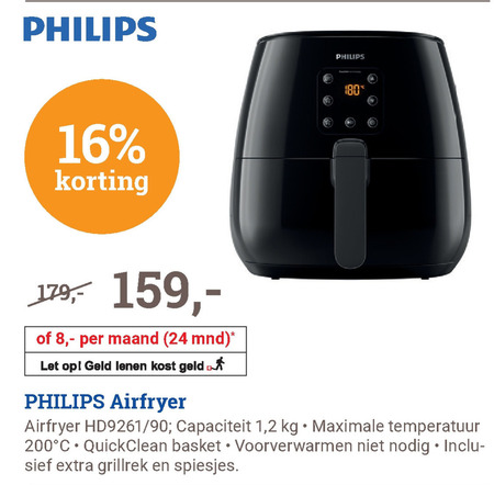 Philips   friteuse folder aanbieding bij  BCC - details