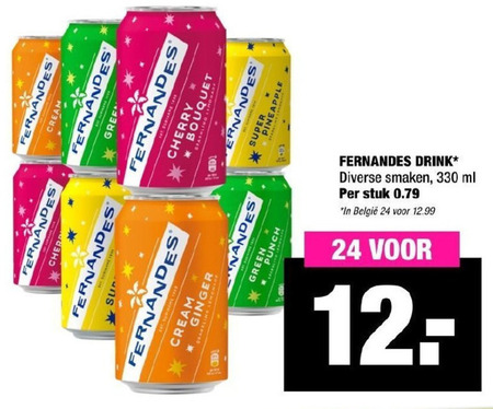 Fernandes   frisdrank folder aanbieding bij  Big Bazar - details