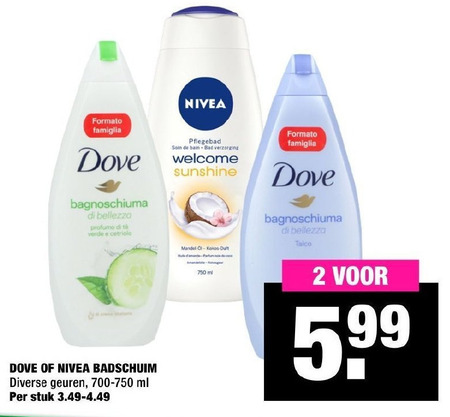 Dove   badschuim folder aanbieding bij  Big Bazar - details