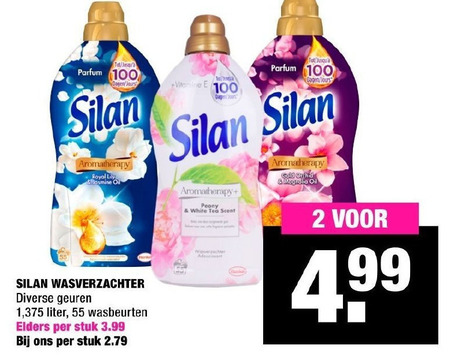 Silan   wasverzachter folder aanbieding bij  Big Bazar - details