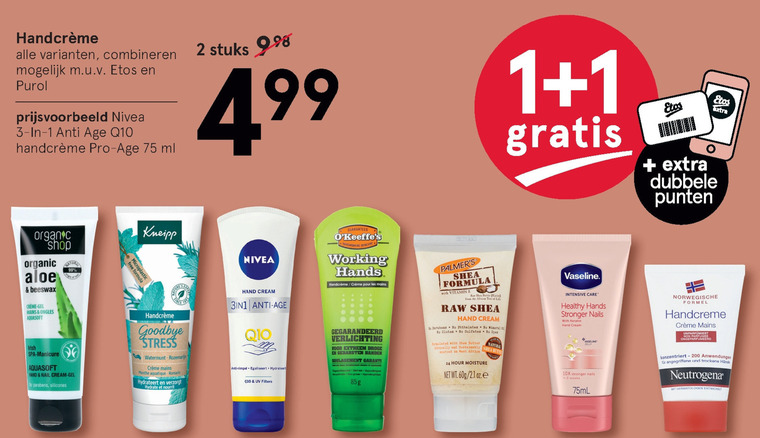 Alle merken   handcreme folder aanbieding bij  Etos - details