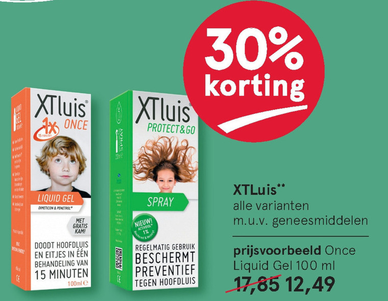 XTLuis   luizenbestrijding folder aanbieding bij  Etos - details