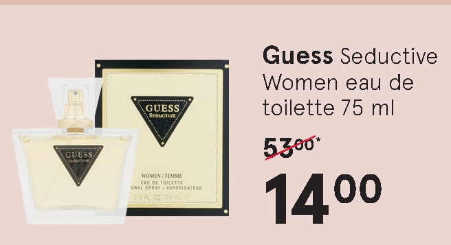 Guess   eau de toilette folder aanbieding bij  Etos - details