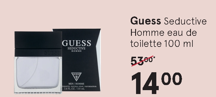 Guess   eau de toilette folder aanbieding bij  Etos - details