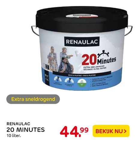 Renaulac   muurverf folder aanbieding bij  Praxis - details