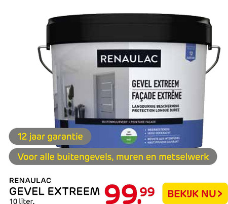 Renaulac   muurverf folder aanbieding bij  Praxis - details