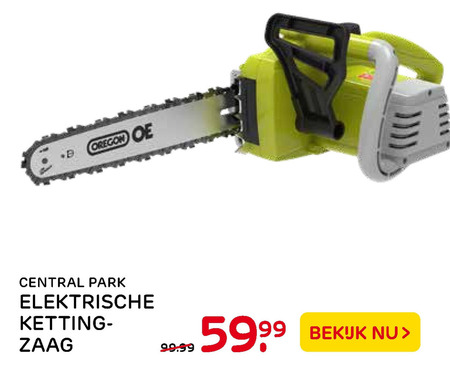 Central Park   kettingzaag folder aanbieding bij  Praxis - details