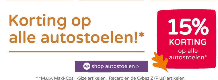 Alle merken   autostoeltje folder aanbieding bij  Prenatal - details