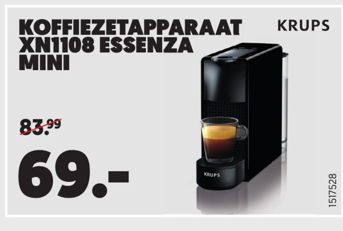 keten Ontdooien, ontdooien, vorst ontdooien video Krups nespresso apparaat folder aanbieding bij Mediamarkt - details