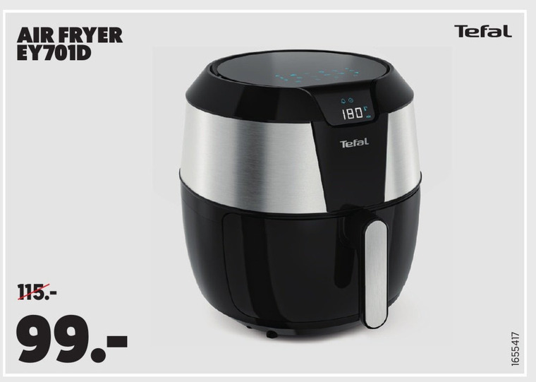 Tefal   friteuse folder aanbieding bij  Mediamarkt - details