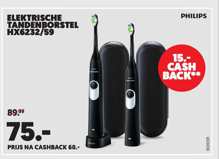 Philips   electrische tandenborstel folder aanbieding bij  Mediamarkt - details