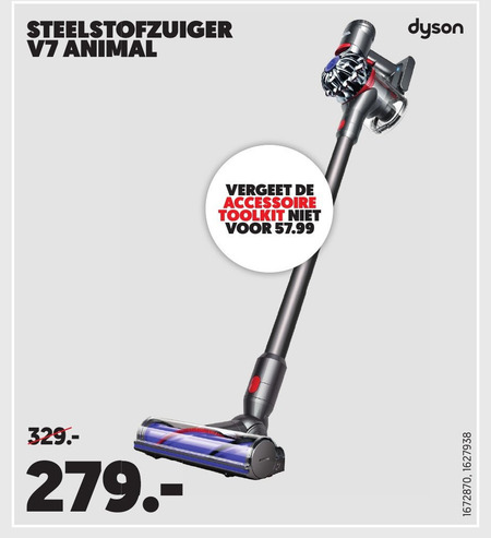 Dyson folder aanbieding bij Mediamarkt - details