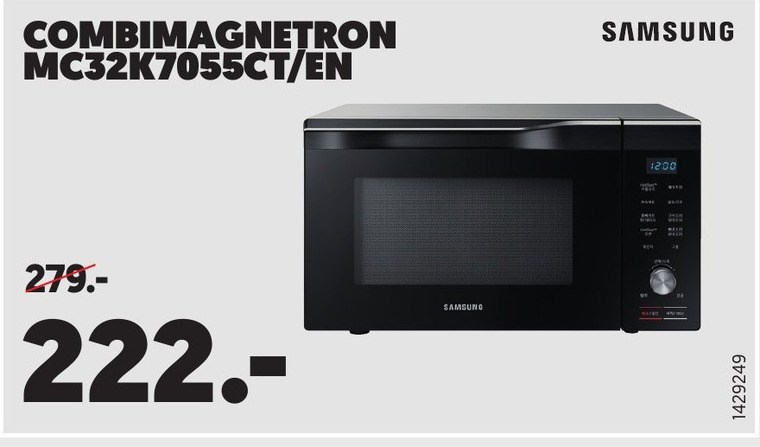 Samsung   combimagnetron folder aanbieding bij  Mediamarkt - details