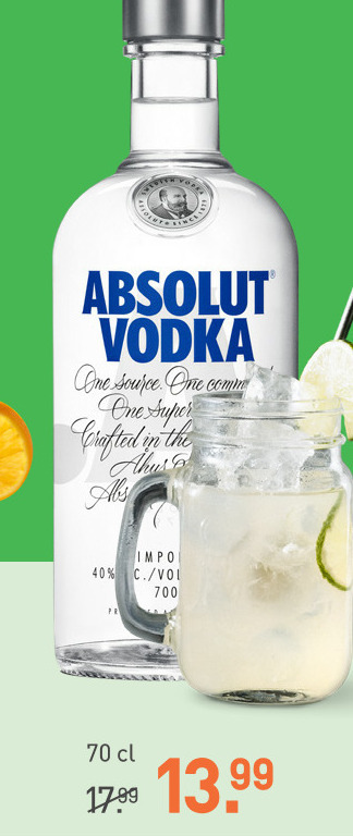 Absolut   wodka folder aanbieding bij  Gall & Gall - details