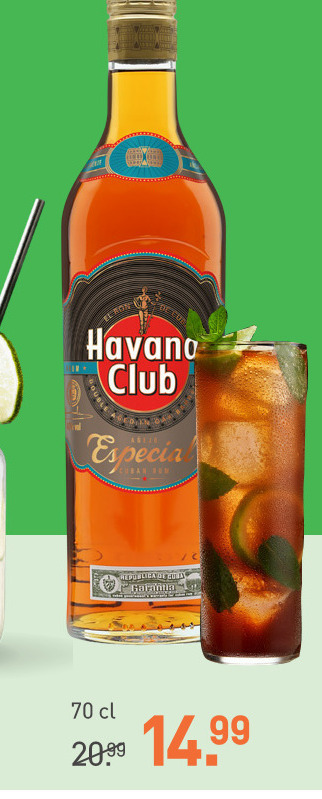 Havana Club   rum folder aanbieding bij  Gall & Gall - details