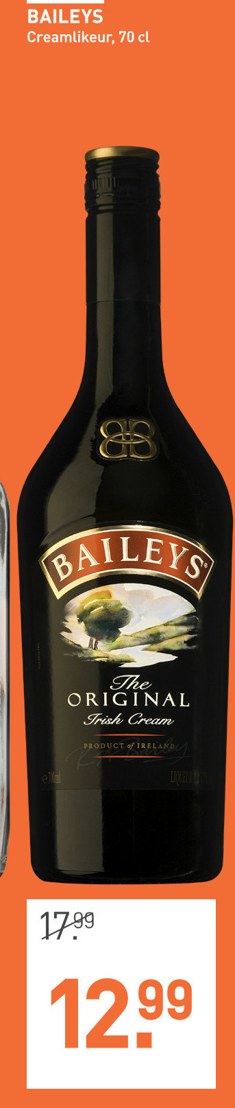 Baileys   likeur folder aanbieding bij  Gall & Gall - details