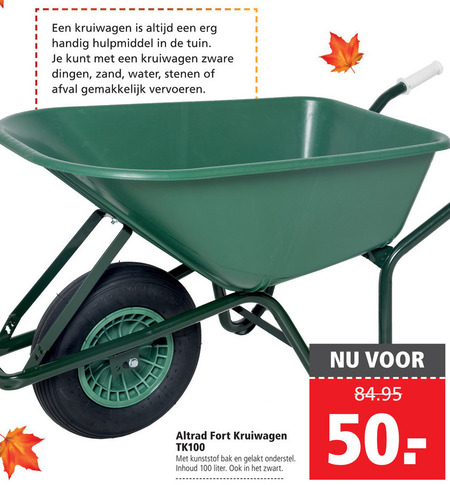 Altrad   kruiwagen folder aanbieding bij  Welkoop - details