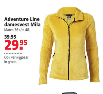 Adventure Line   dames vest folder aanbieding bij  Welkoop - details