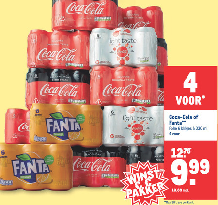 Fanta   frisdrank, cola folder aanbieding bij  Makro - details