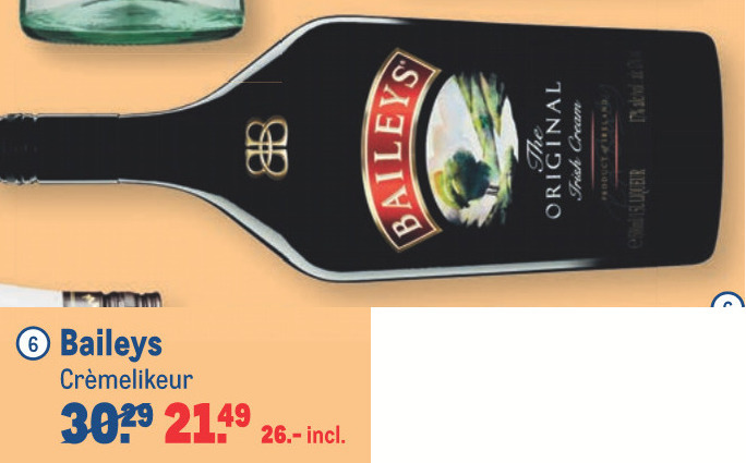 Baileys   likeur folder aanbieding bij  Makro - details